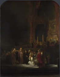 La mujer sorprendida en adulterio, 1644
