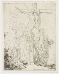 El descenso de la cruz: un boceto