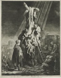 El descenso de la cruz: segundo plato