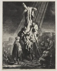 El descenso de la cruz: segundo plato