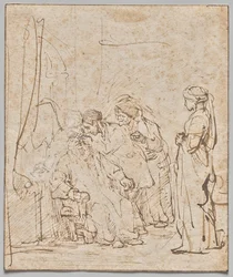 Tobias Healing His Father