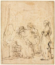 Tobías Curando la Ceguera de su Padre, c. 1640-45