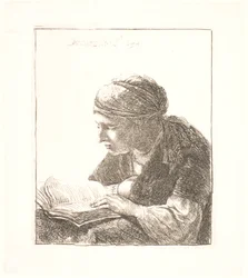 Mujer leyendo