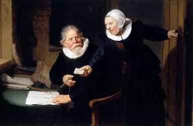 El constructor de barcos y su esposa