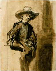 Estudio para uno de los Síndicos, Volkert Jansz.