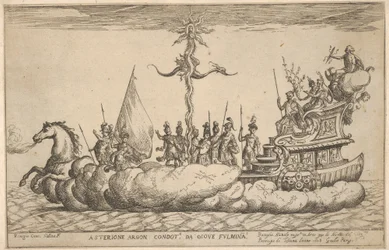 Asterion, de la serie Vasijas de los Argonautas para la celebración de la boda de Cosimo..., 1608