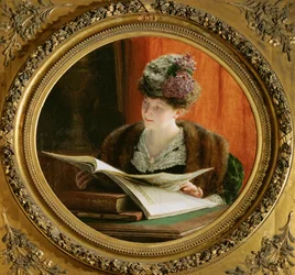 Madame Zoe Malard (pintura sobre lienzo)
