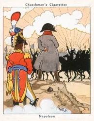 Napoleón (litografía en color)