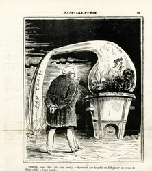 Ilustración de Jules Renard Draner (1833-1926) en Le Charivari