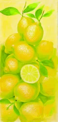 Limones frescos y ácidos