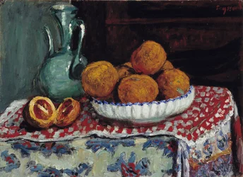 Bodegón en la jarra Pintura de René Seyssaud (1867-1952) 1909 Mención obligatoria: Colección fondation regards de Provence, Marsella