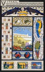 Diseños de vitrales, de 