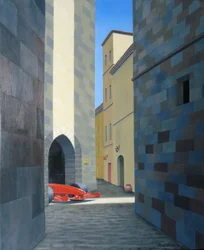 Italiano, 2003, Óleo sobre lienzo