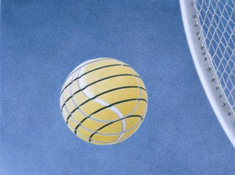 A través del balón