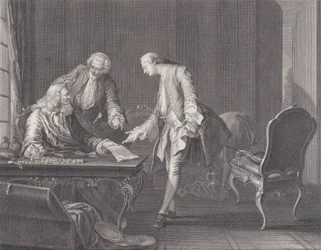 El Hijo Pródigo Exigiendo su Herencia, ca. 1751
