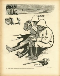 Ilustración de Hermann-Paul en El Pato Salvaje