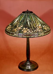 Lámpara de escritorio de 1900