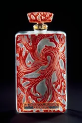 Frasco de vidrio para el perfume Coral Rojo (Le Corail Rouge) por Forvil