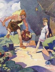 Una Pequeña Niña de la Edad de Bronce