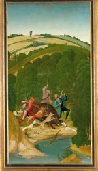 Boarhunt. Panel del altar de San Leopoldo (temple sobre madera)