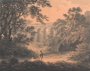 Puente en la carretera de Malton desde York
