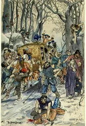 Escena de "La Reina de las Nieves