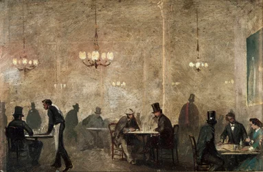 El café, c. 1860-65