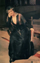 Retrato de la Sra. María Guerrero