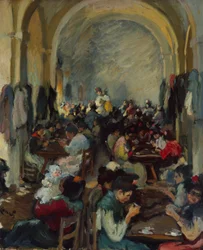 Fabricación de cigarros en Sevilla