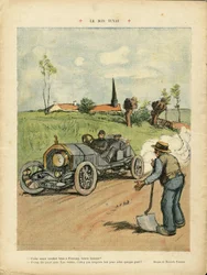 Ilustración de Ricardo Flores (1878-1918) en Le Rire