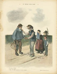 Ilustración de Ricardo Flores (1878-1918) en Le Rire