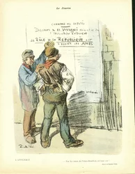 Ilustración de Ricardo Flores (1878-1918) en Le Smile, no 20