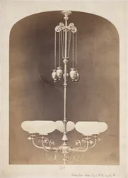 Gasolier, c 1880