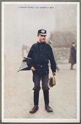 Tipos de Londres: El Chico Ordenado (c. 1914)