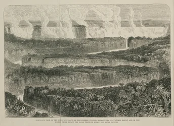 Cataratas Victoria, África (c. 1855)