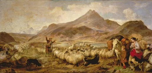 Drovers en Glen Sligichan, Isla de Skye