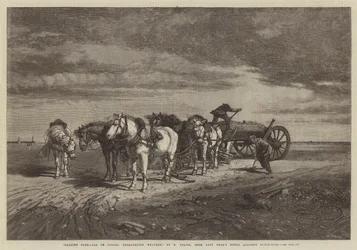 Cargando arena-Pas de Calais, clima amenazante, de la exposición de la Real Academia del año pasado