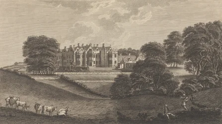 Somerhill, cerca de Tunbridge, en el condado de Kent, de la Historia de Edward Hasted..., 1777-90