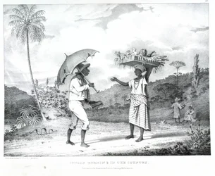 Domingo por la mañana en el campo, ilustración de 