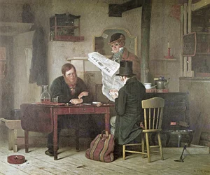 Esperando la diligencia