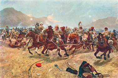 Salvar las armas en Maiwand, 17 de julio