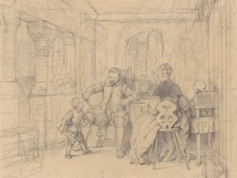 La Lección de Esgrima, c.1847-49