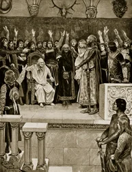 La elección de la Duquesa Niña, ilustración de 