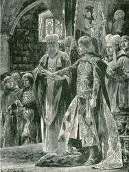 La investidura de Guillermo II con el anillo, domingo, 26 de septiembre de 1087
