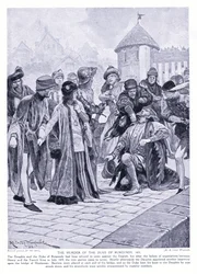 El asesinato del Duque de Borgoña AD1419, años 1920