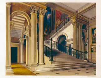 Escalera, Casa de Buckingham, de 