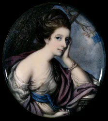 Mrs. Floyd por Richard Cosway, RA