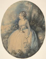 Sra. Robinson como Perdita, ca. 1779