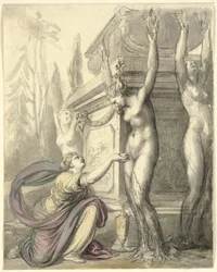 Las Heliadas en la tumba de Faetón (Ovidio, Metamorfosis, II, 340-366)