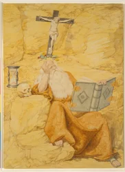 Un ermitaño, 1853